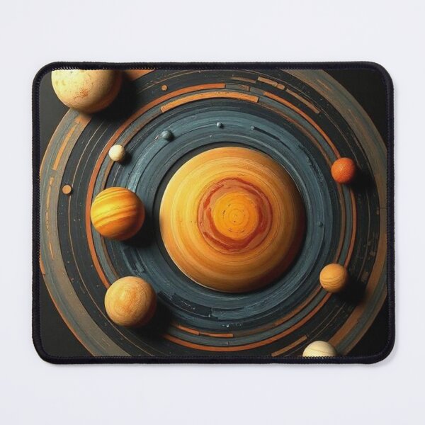 Item preview, Planets and Galaxy with Concentric Circles designed and sold by RAISC.
