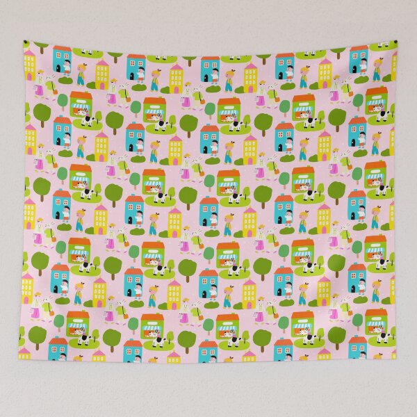 Item preview, Miniature City Adventures Seamless  designed and sold by KJackArtwork.