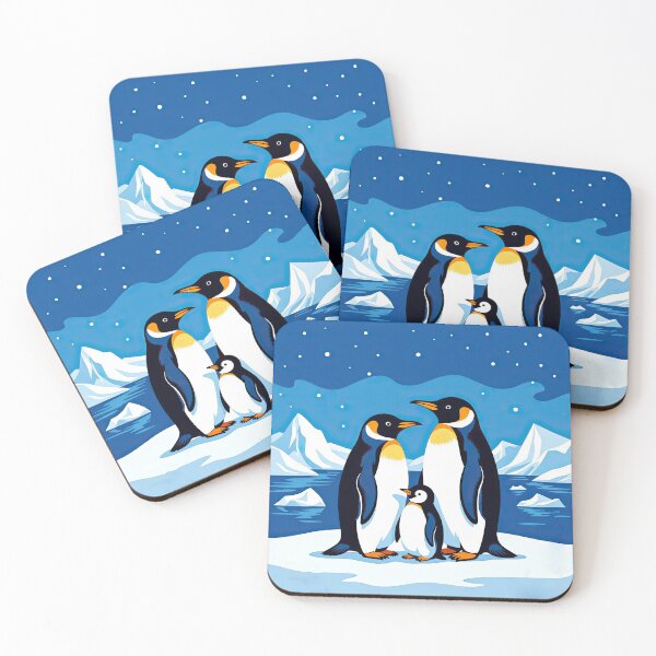 Item preview, Penquin Family designed and sold by Leslie Montgomery Art.