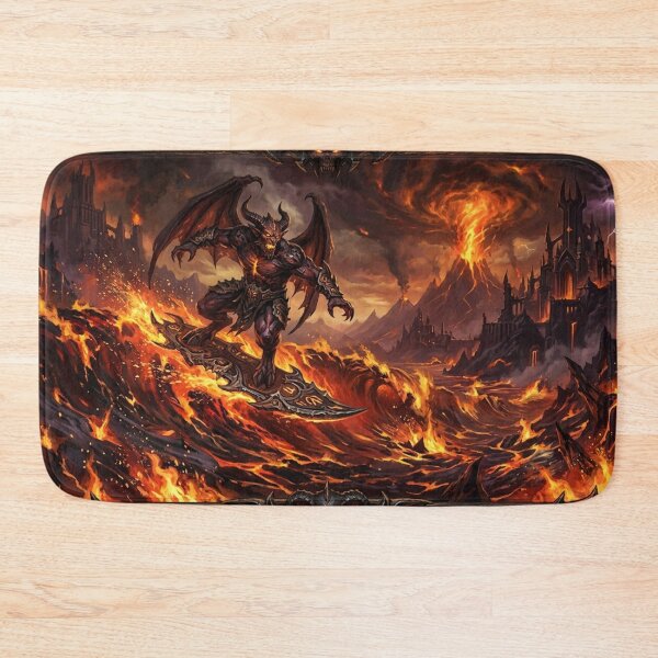 Item preview, Devil surfing designed and sold by The King's general goods.