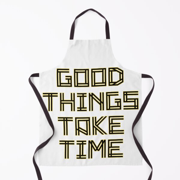 Item preview, Good Things Take Time Retro Futuristic Maze Linear Typography Design designed and sold by DesignArtist.ia.