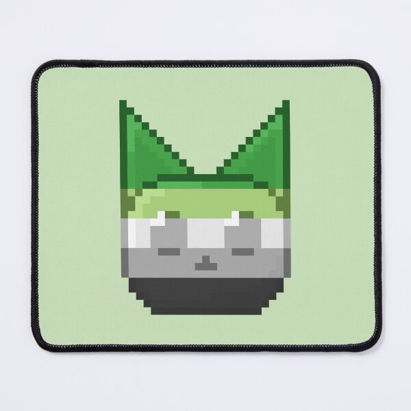 Item preview, Aro Pixel Pride Cat designed and sold by Lilac-Cat.
