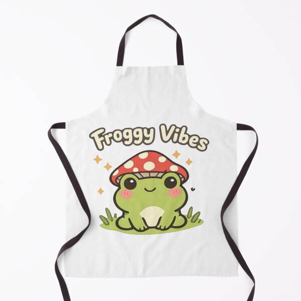 Item preview, froggy vibes cute kawaii frog designed and sold by Louliloulita.