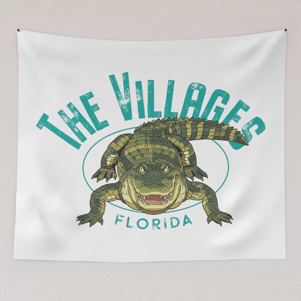 Item preview, The Villages Florida Alligator Design designed and sold by Futurebeachbum.