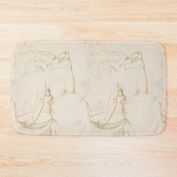 Item preview, Elles The Toilet by Henri de Toulouse-Lautrec | Intimate Post-Impressionist Poster Print designed and sold by artofuniverse.