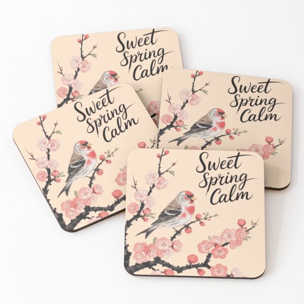 Item preview, redpoll finch - sweet spring calm  designed and sold by 123ks.