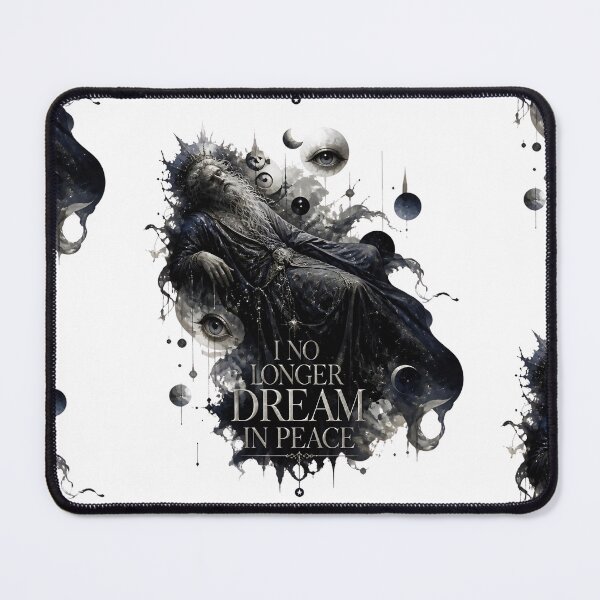 Item preview, I No Longer Dream In Peace – Surreal Sleep Deity Art designed and sold by ArtisElec.