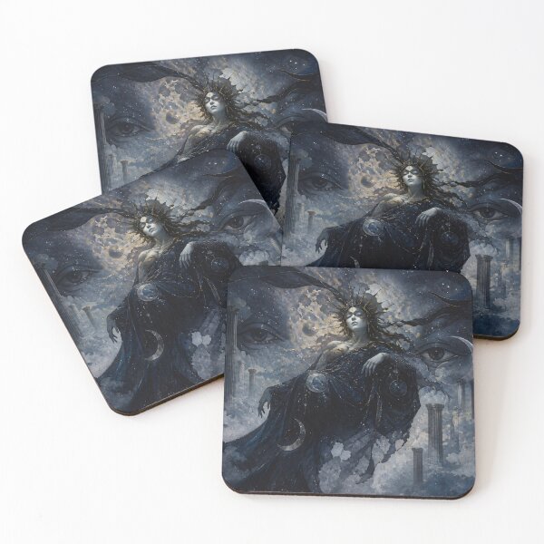 Item preview, Fragments Of Sleepless Dreams – Surreal Mythology Wall Art designed and sold by ArtisElec.