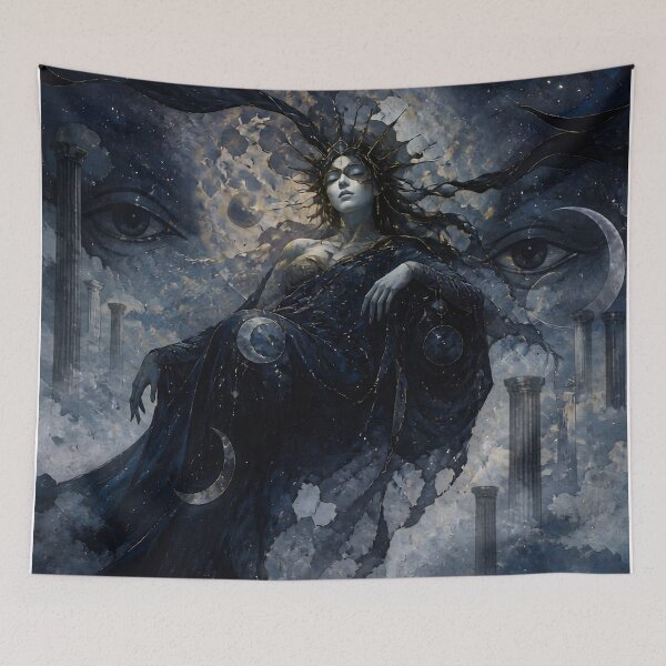 Item preview, Fragments Of Sleepless Dreams – Surreal Mythology Wall Art designed and sold by ArtisElec.