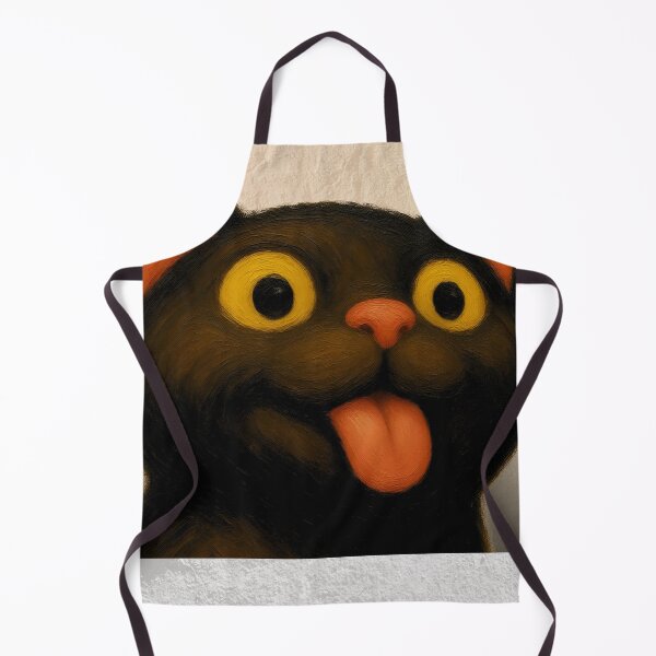 Item preview, Focus Funny Black Cat Art designed and sold by IGLCreative.