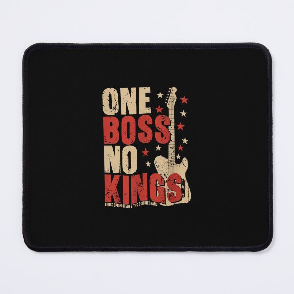 Item preview, One Boss No Kings Bruce Springsteen Rock Guitar Music Band Tour designed and sold by MBSdesingArt.