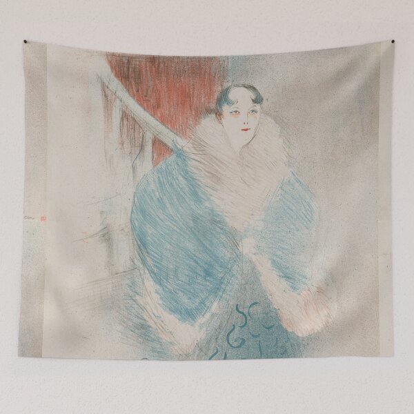 Item preview, Elsa Dite La Viennoise by Henri de Toulouse-Lautrec | Belle Époque Art Poster Print designed and sold by artofuniverse.