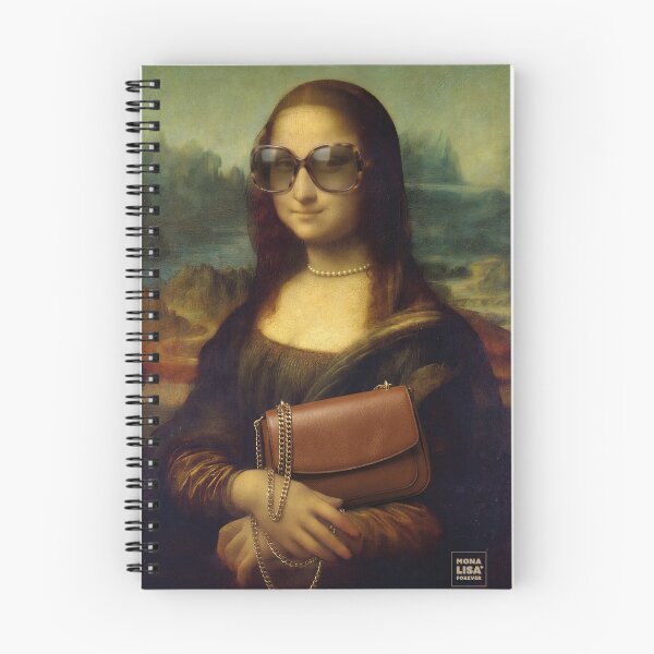 Artikelvorschau, Mona Lisa Fashionista Luxustasche Perlen Sonnenbrille Mode Humor entworfen und verkauft von Mona Lisa Forever.