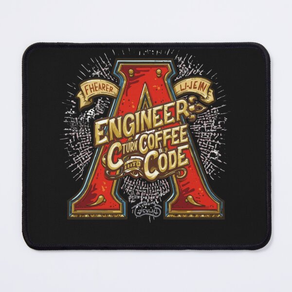 Item preview, Coffee Code Engineer Emblem designed and sold by Zakrytos ★★★★★.
