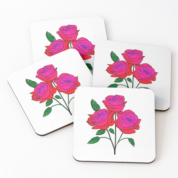 Item preview, Roses Pink Red designed and sold by GeoGoose.