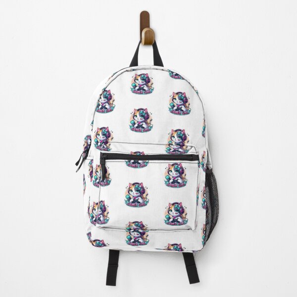 Item preview, Camiseta Kawaii Gamer Girl Cat Poster - Gaming Style designed and sold by AnyeloDesign.