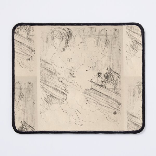 Item preview, Emilienne D’Alencon by Henri de Toulouse-Lautrec | Vintage Art Nouveau Poster Print designed and sold by artofuniverse.