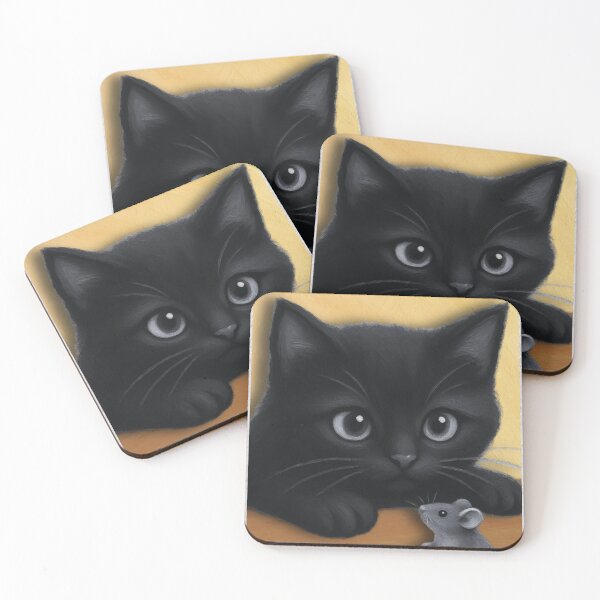Item preview, Dont Move Black Cat Art designed and sold by IGLCreative.