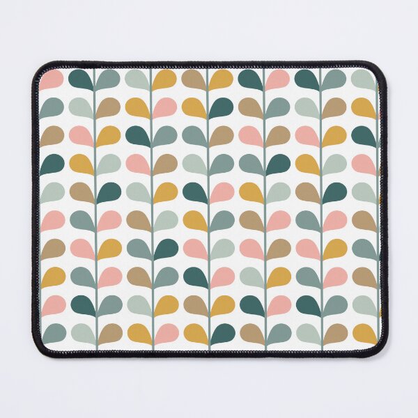 Item preview, Simple Scandinavian Vines in Pastel Multi designed and sold by HonestiesPrints.