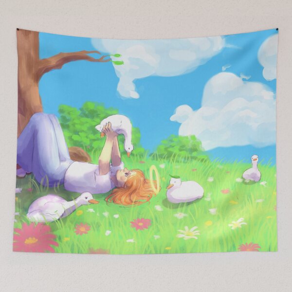 Item preview, laying down with ducks A designed and sold by Nianbrine.