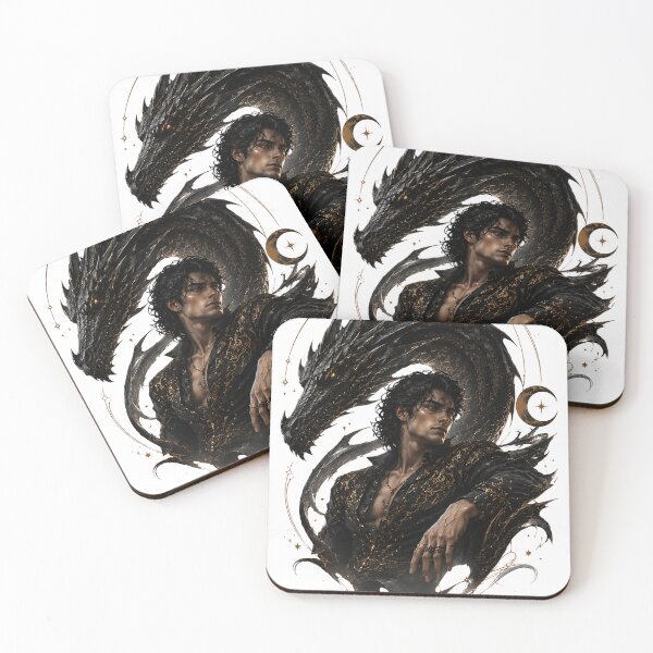Item preview, Shadowbound Dragon Prince | Dark Fantasy Romance Design designed and sold by Mirosi-S.