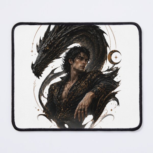 Item preview, Shadowbound Dragon Prince | Dark Fantasy Romance Design designed and sold by Mirosi-S.