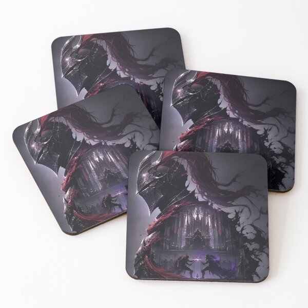 Item preview, Dark Fantasy Shadow Monarch Knight – Epic Anime Warrior Aesthetic | Fantasy Throne Art designed and sold by Dyan4.