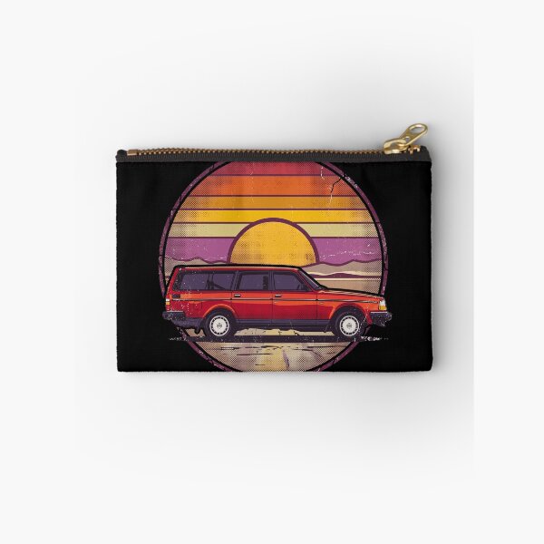 Item preview, 240 Wagon Retro Sunset 80s Style Art designed and sold by Off-Road-Zone.