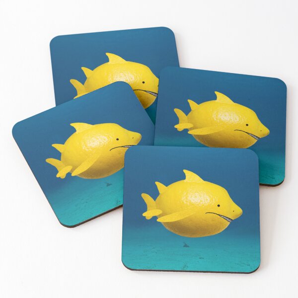 Item preview, Cute Lemon Shark Design designed and sold by drawingKatarina.