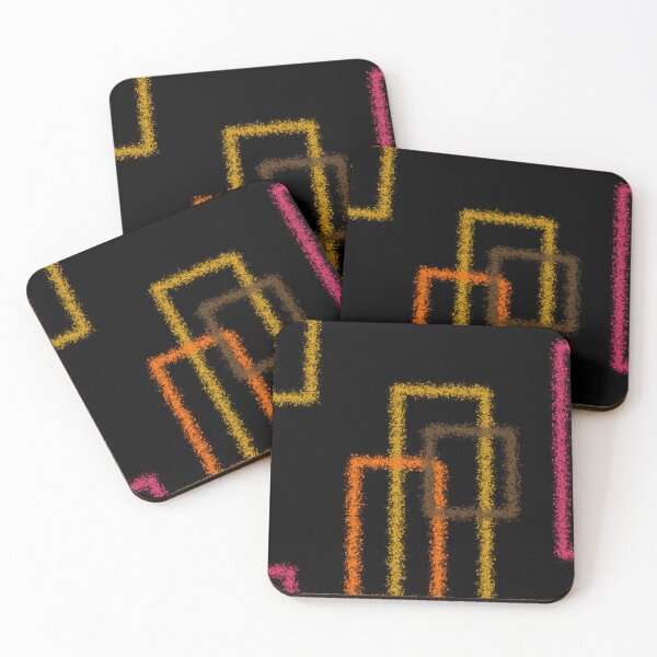 Item preview, Colorful Geometric Blocks Wall Art | Bold Abstract Print for Modern Home Decor designed and sold by Desolaa_Arts.