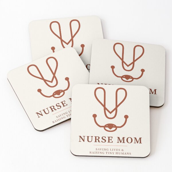 Item preview, Nurse Mom Saving Lives & Raising Tiny Humans Shirt designed and sold by DESIGN BUREAU .