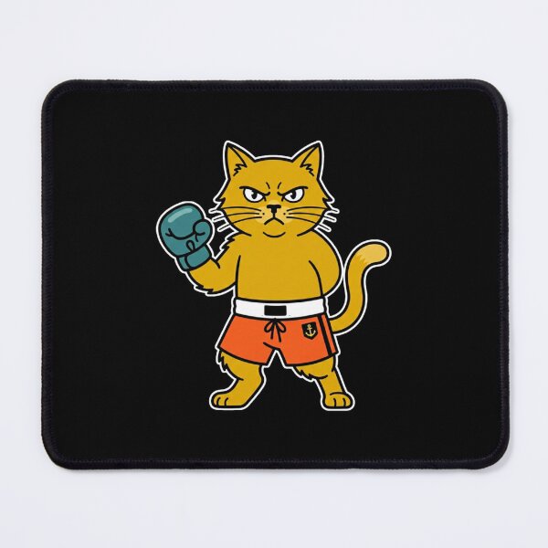 Item preview, The Undefeated Fighter - Funny Tripod Cat Mom Gift Boxing Legend designed and sold by Cust-tshirts.