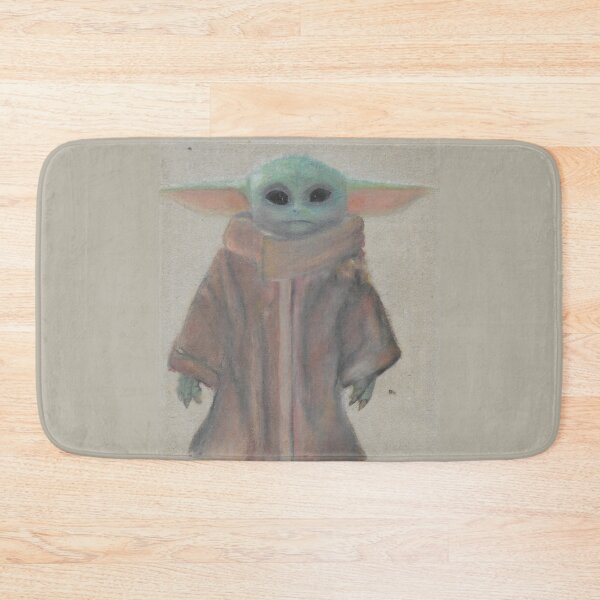 Item preview, grogu fandom fan art baby yoda star wars designed and sold by ShePaintsMusic.