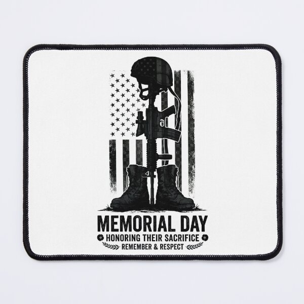 Item preview, Memorial Day – Honoring Their Sacrifice Patriotic Design designed and sold by PlumArtDesign.