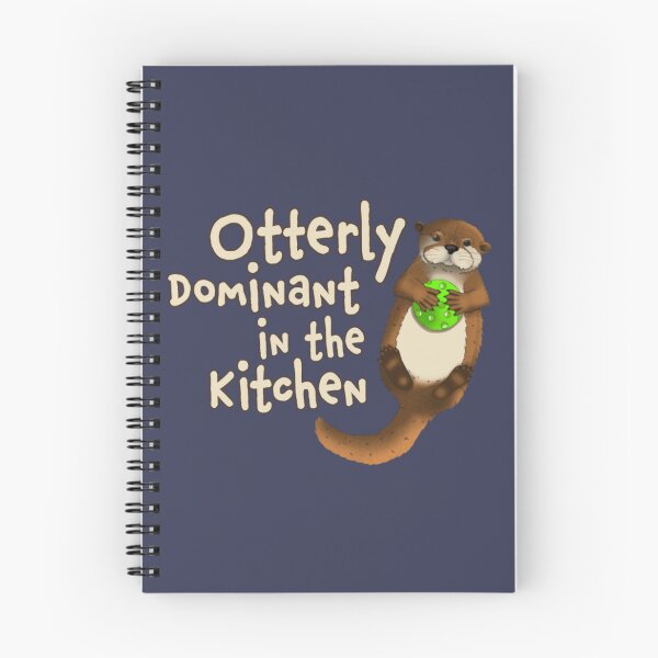 Item preview, Otterly Dominant in the Kitchen | Funny Pickleball Otter Quote designed and sold by Englandbear.