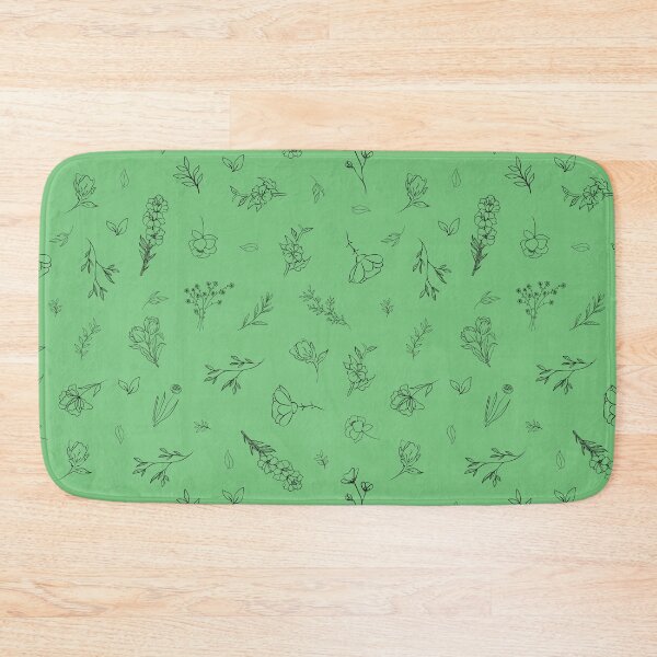 Item preview, Sketched Wildflowers on Green designed and sold by KSimpson838.