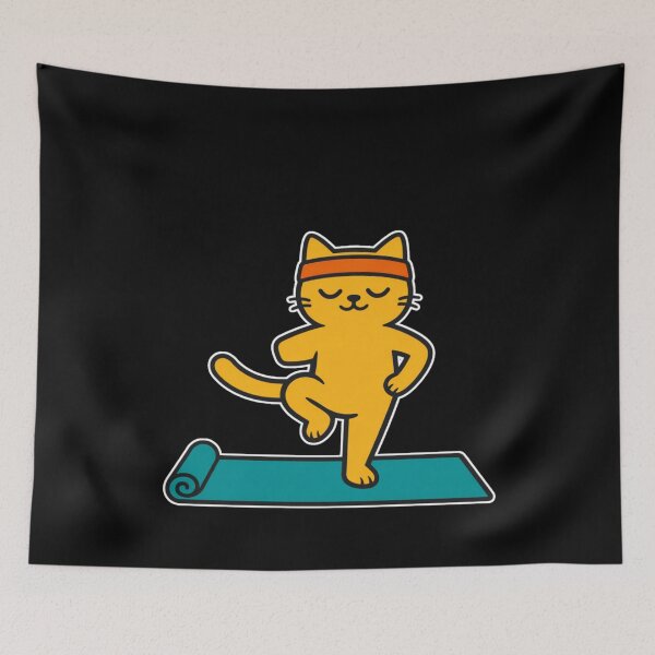 Item preview, Master of Balance - Funny Tripod Cat Yoga Mom Gift Three Legged designed and sold by Cust-tshirts.