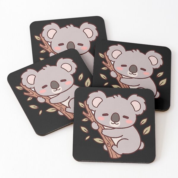 Item preview, Cute Sleeping Koala Kawaii Cartoon Animal designed and sold by UniGift.