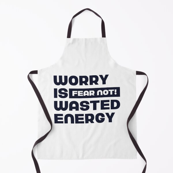 Item preview, Worry Is Wasted, Fear Not! Positive Thinking Energy T-Shirt designed and sold by aspireelevate.
