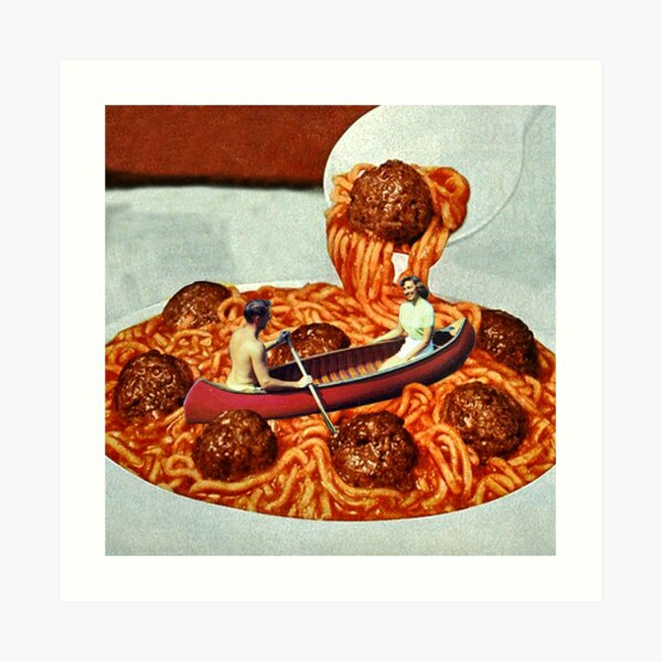 Meatballs Art Print