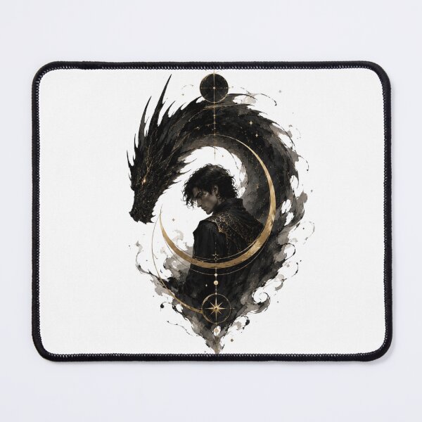 Item preview, Shadowbound Dragon Prince | Dark Fantasy Romance Design designed and sold by Mirosi-S.