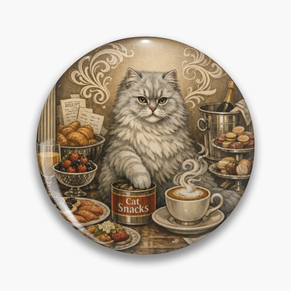 Item preview, The Cheapest Option Is Apparently Superior Funny Cat Coffee Art designed and sold by YMLux.