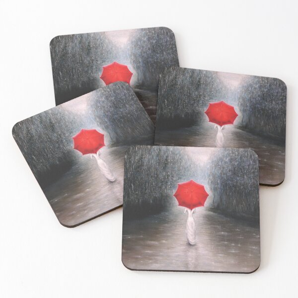 Item preview, The Red Umbrella   designed and sold by KlymkoAnatolii.