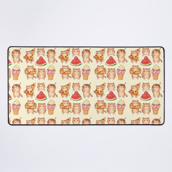 Item preview, Cute Cats & Pizza Party – Kawaii Food Sticker Collection designed and sold by Yasmine Mohammed.