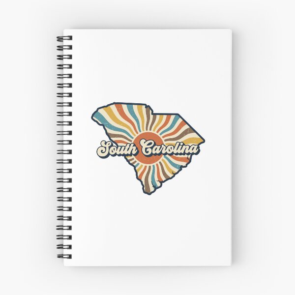 Item preview, South Carolina Retro Sunset State Silhouette – Vintage Distressed Design designed and sold by Paper Drip.