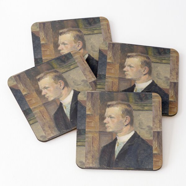 Item preview, Frederick Wenz by Henri de Toulouse-Lautrec | Vintage Portrait Fine Art Print designed and sold by artofuniverse.