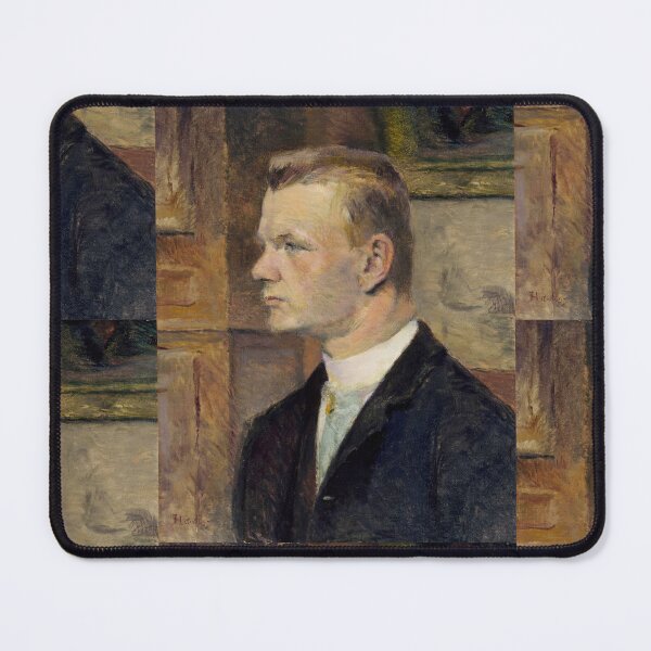 Item preview, Frederick Wenz by Henri de Toulouse-Lautrec | Vintage Portrait Fine Art Print designed and sold by artofuniverse.