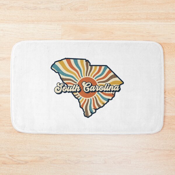 Item preview, South Carolina Retro Sunset State Silhouette – Vintage Distressed Design designed and sold by Paper Drip.