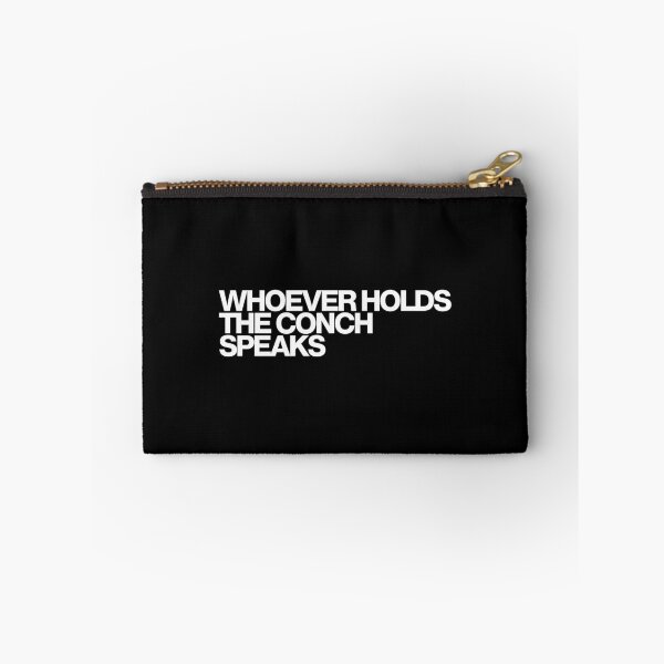 Item preview, Whoever Holds The Conch Speaks - Lord of the Flies Art designed and sold by dsxclothing.