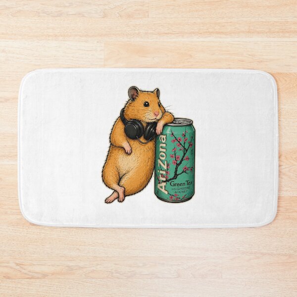 Item preview, Cute Sleepy Hamster designed and sold by McPurrface.